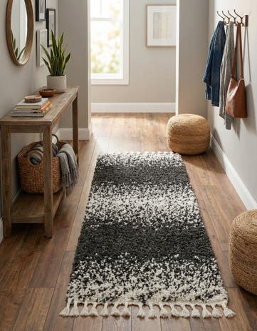2' 2 x 6' Athena Shag Runner Rug