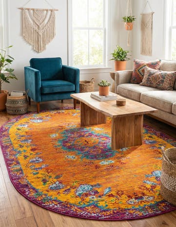 5' 3 x 8' Calypso Oval Rug