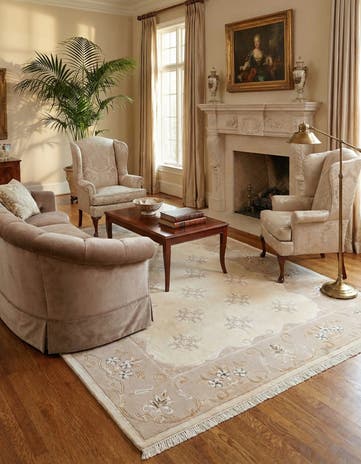 5' 8 x 7' 11 Hand Knotted Darya Rug
