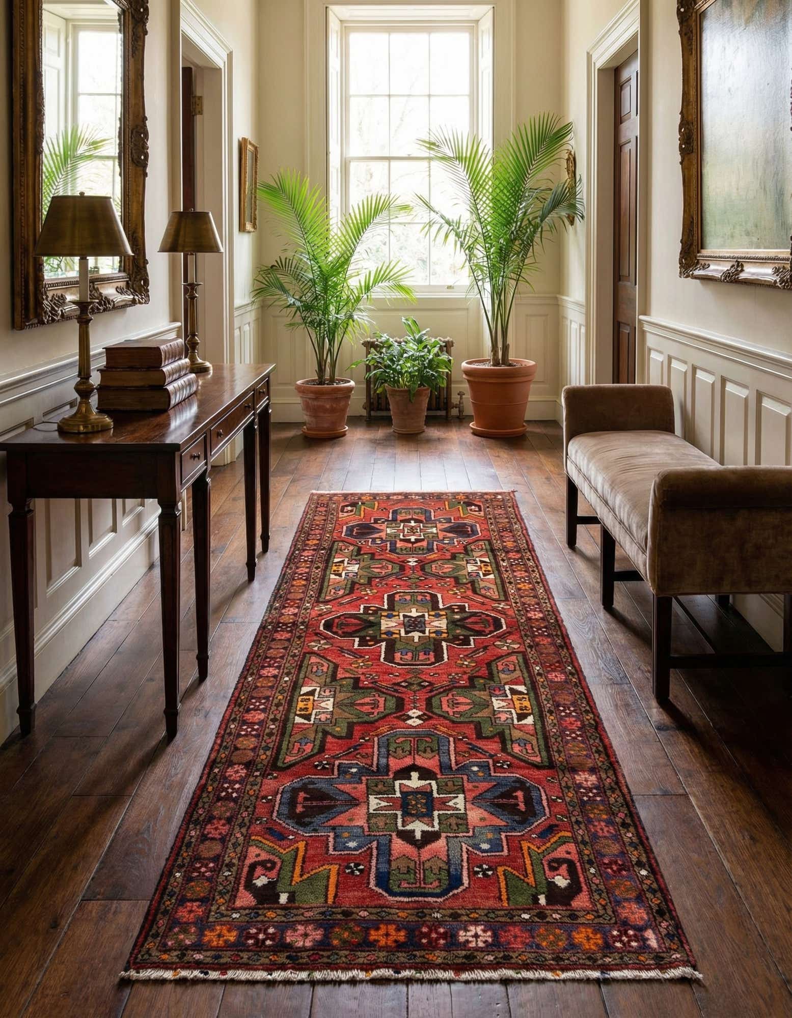 3' 5 x 9' 6 Zanjan Runner Rug