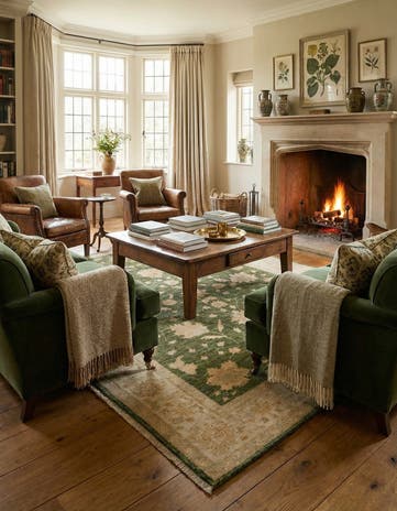 5' 7 x 7' 7 Ziegler Wool Rug