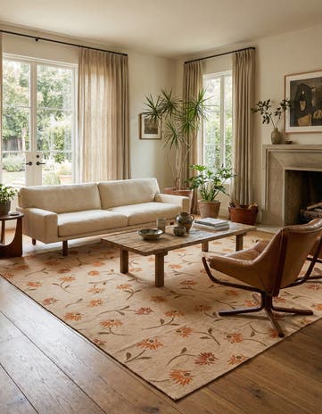 6' x 8' 1 Hand Woven Kilim Modern Rug