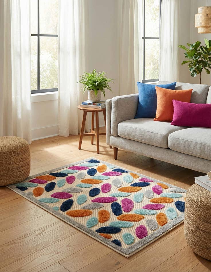 Detail image of  2' x 3'  Washable Aruba Indoor / Outdoor Rug