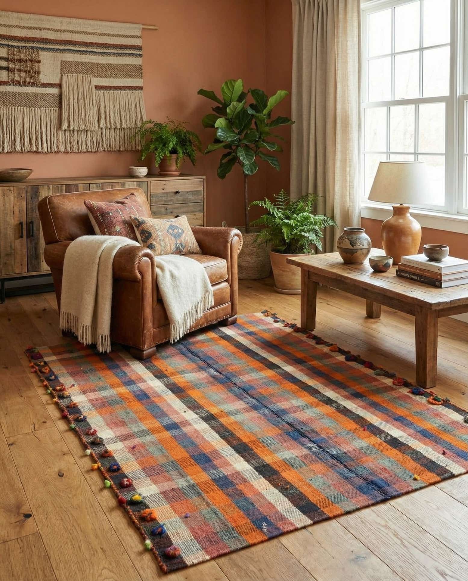 4' 8 x 6' 2 Jajim Rug