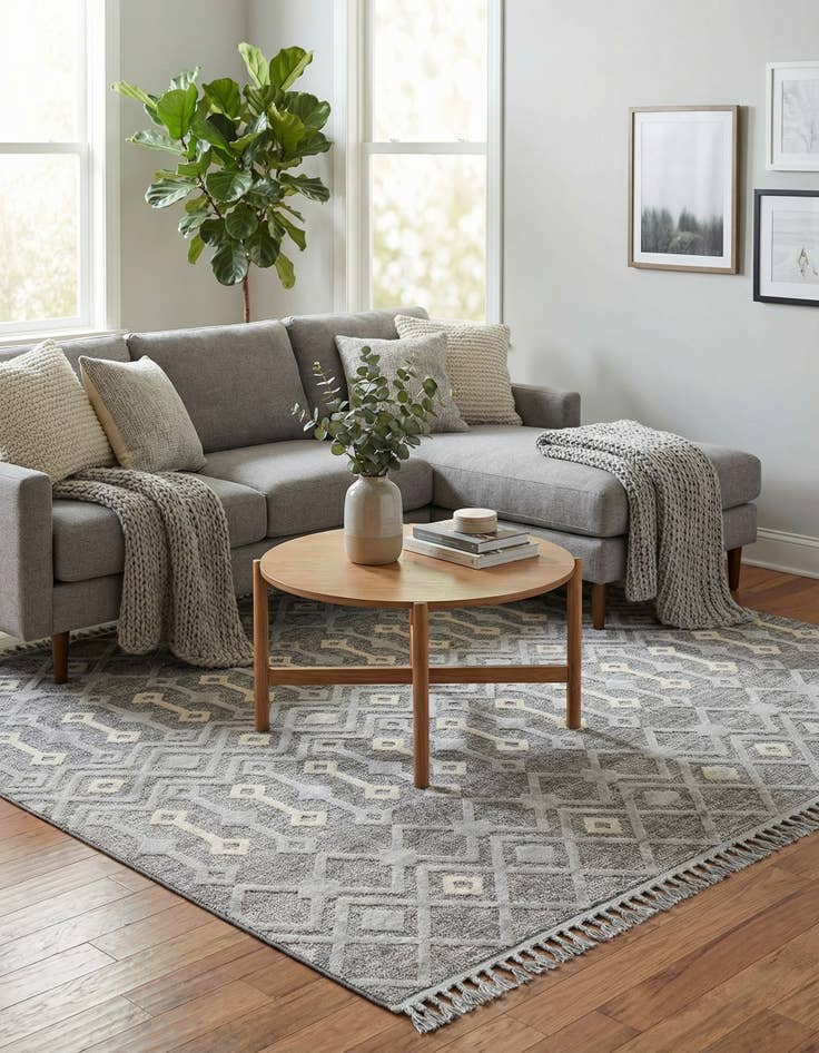 Detail image of 9' 10 x 9' 10 Arlo Square Rug