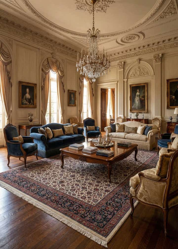 16' 3 x 25' 10 Hand Knotted Mashad Persian Rug