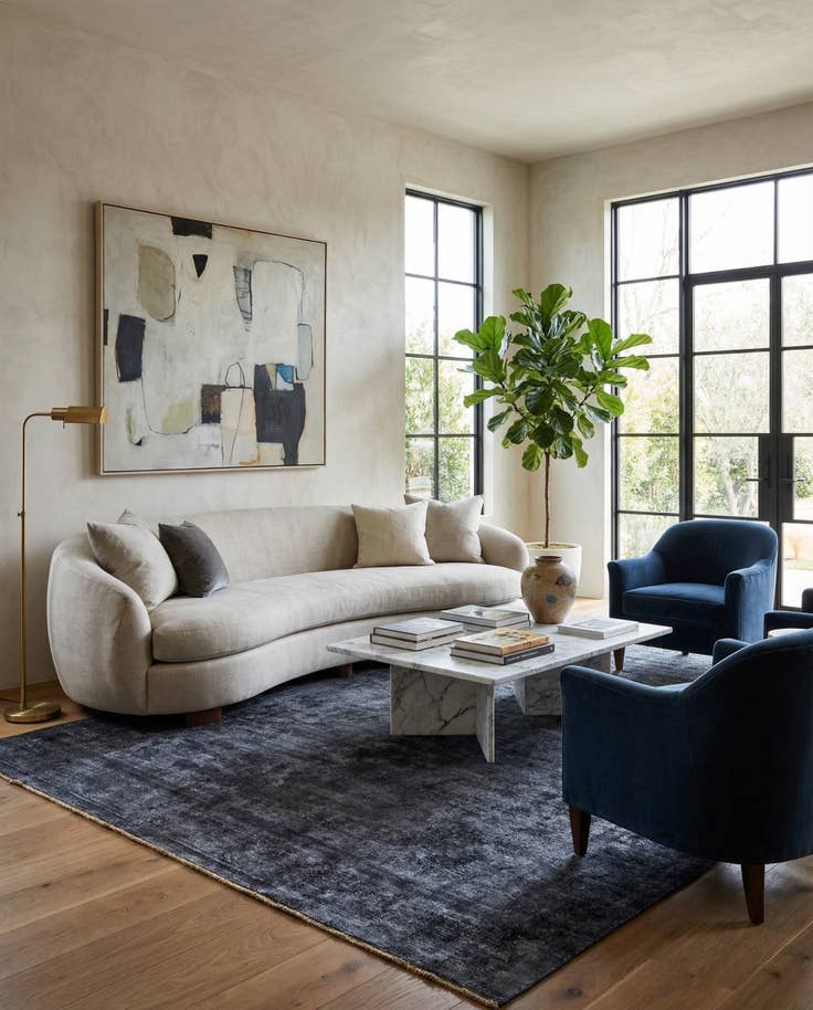 Detail image of 9' 1 x 12' 6 Hand Knotted Ultra Vintage Persian Wool Rug