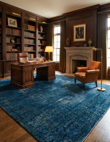 9' 2 x 12' 4 Hand Knotted Ultra Vintage Persian Wool Rug
