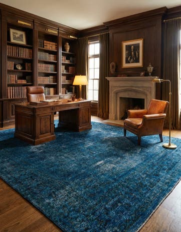 9' 2 x 12' 4 Hand Knotted Ultra Vintage Persian Wool Rug