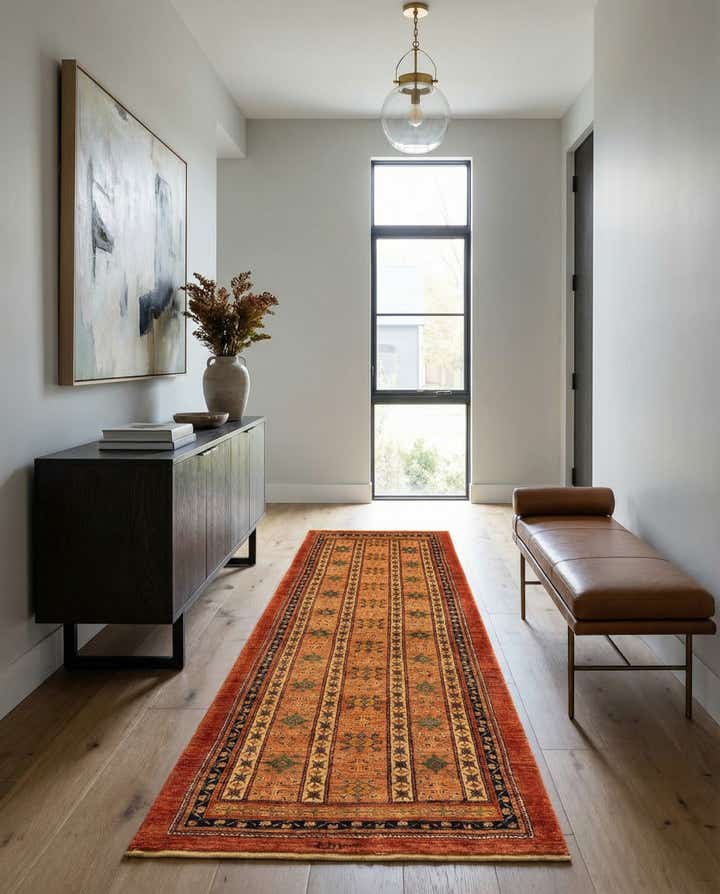 2' 9 x 9' 1 Luribaft Wool Runner Rug