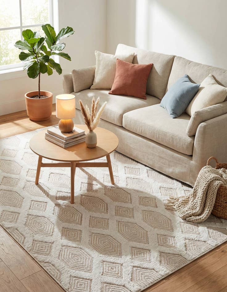 Detail image of 4' 5 x 6' Sabrina Soto Casa Havana Rug