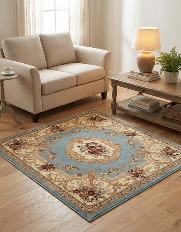 4' x 4' Chateau Square Rug