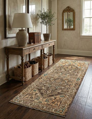 3' 4 x 9' 1 Hamedan Rug