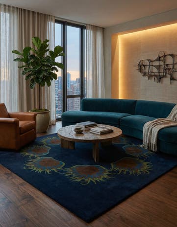 7' 7 x 7' 7 Luna Square Rug