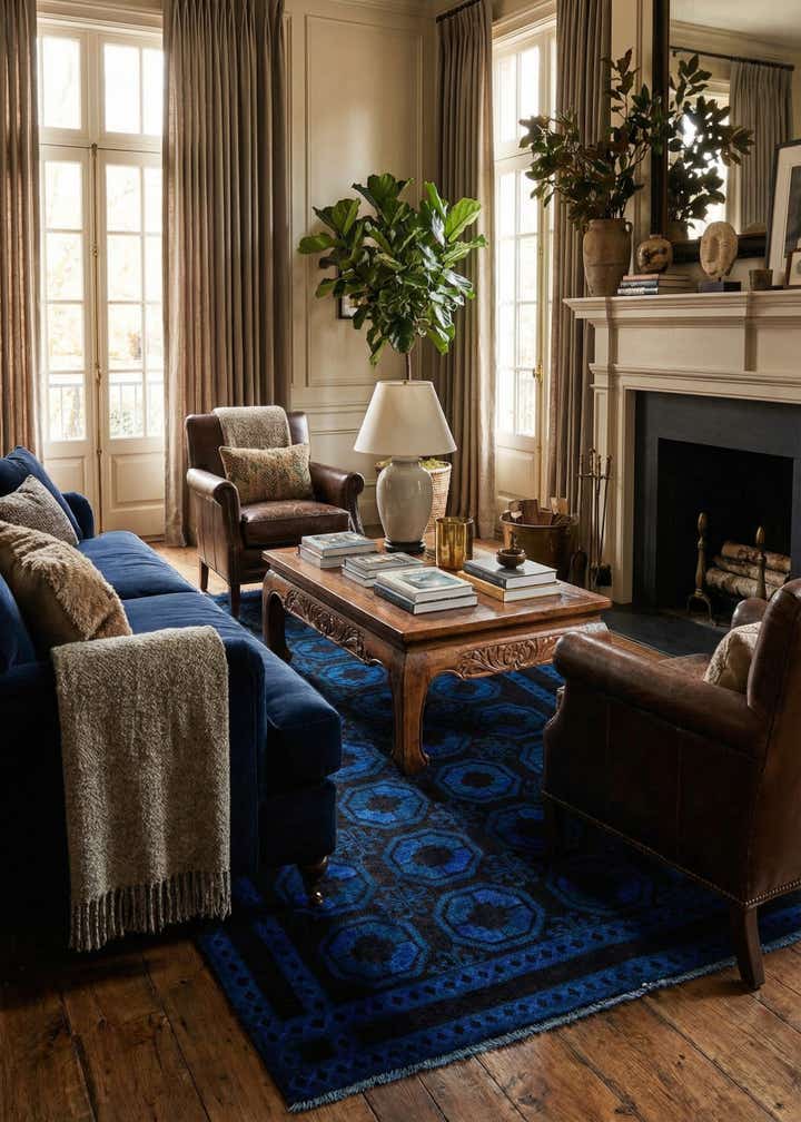 5' 2 x 8' 2 Hand Knotted Ultra Vintage Wool Rug