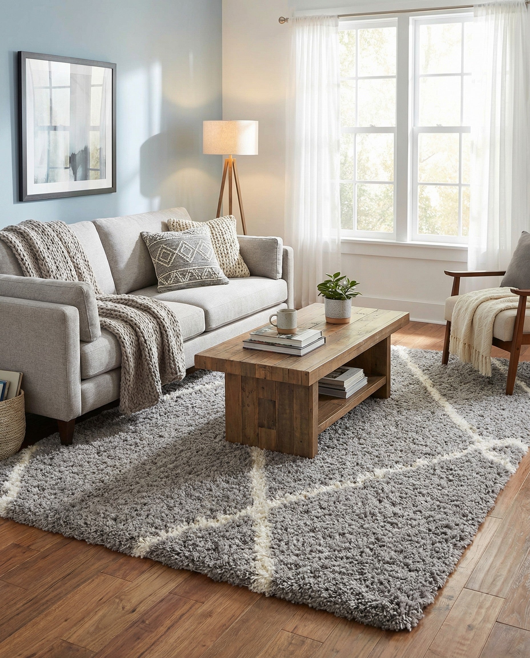  5' x 8' Infinity Shag Rug