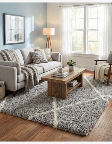 5' x 8' Infinity Shag Rug