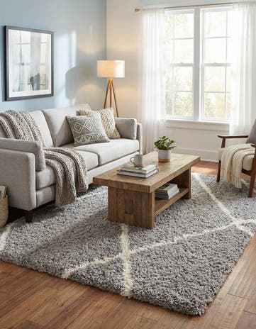 5' x 8' Infinity Shag Rug