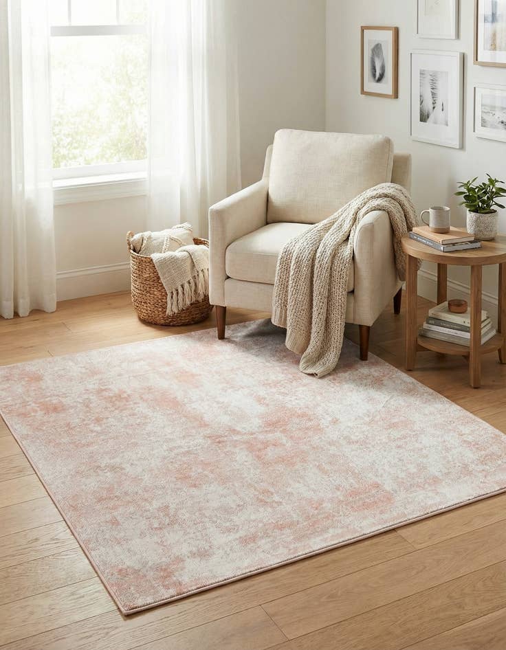 Detail image of 4' x 4' Aurora Square Rug