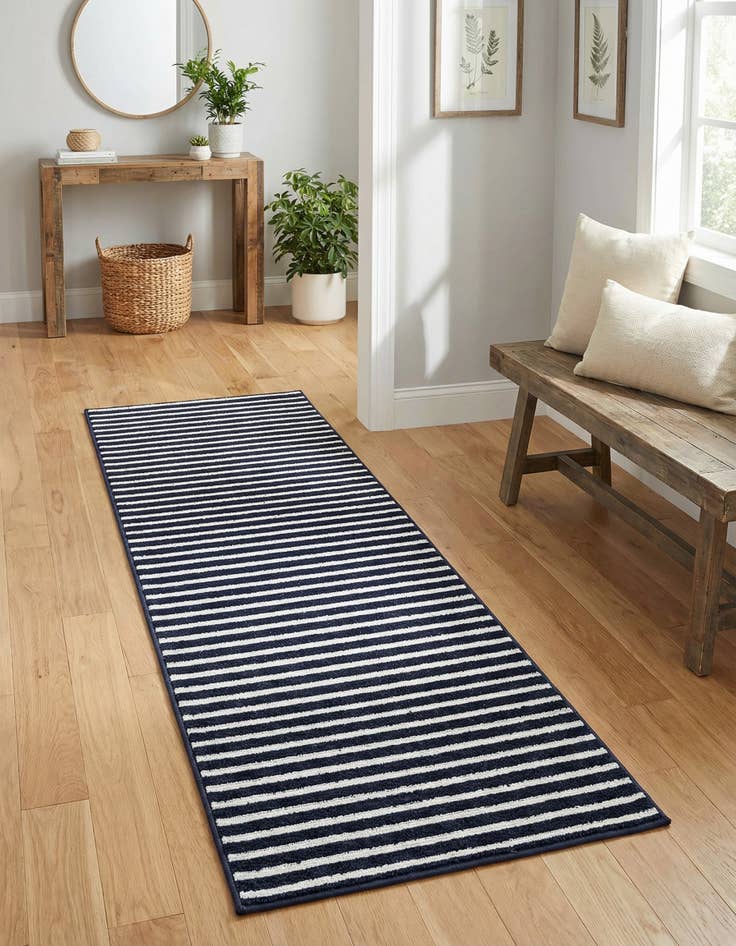 Detail image of 2' x 8'  Washable Sabrina Soto Indoor / Outdoor Runner Rug