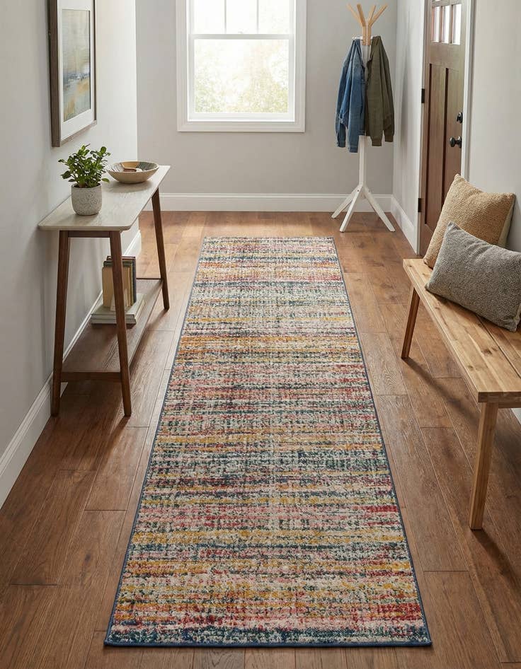 Detail image of 2' 2 x 8' Gemstone Runner Rug