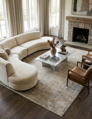 9' 8 x 12' 8 Hand Knotted Ultra Vintage Persian Wool Rug