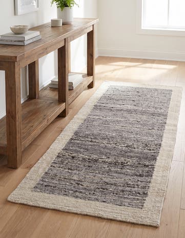 3' x 5' 11 Hand Knotted Moroccan Wool Runner Rug