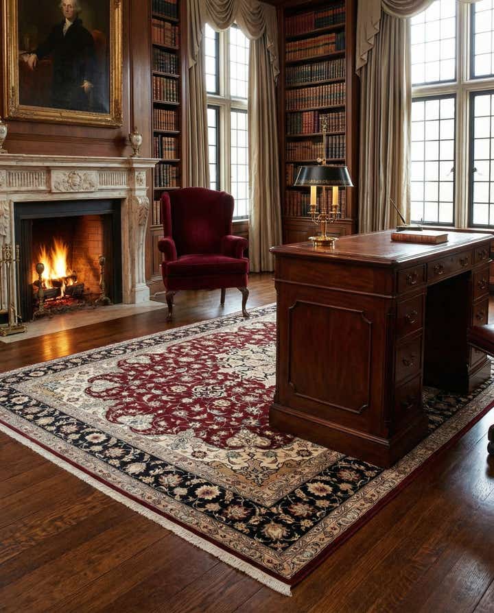 6' 9 x 10' 3 Tabriz Rug