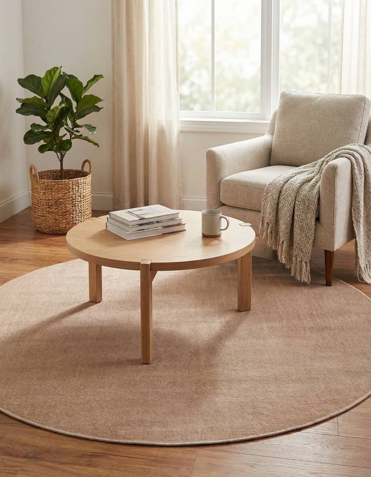 Detail image of  3' 7 x 3' 7 SoHo Round Rug