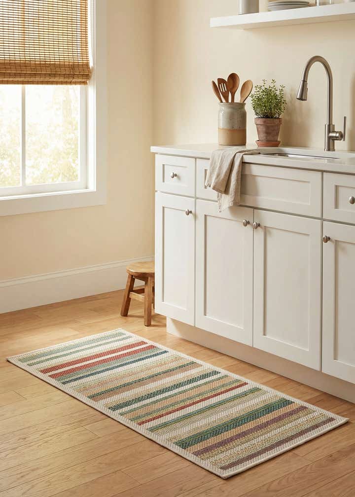 2' x 4' Easy-Clean Baja Indoor / Outdoor Runner Rug