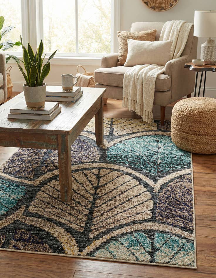 Detail image of  2' x 3'  Washable Casablanca Indoor / Outdoor Rug