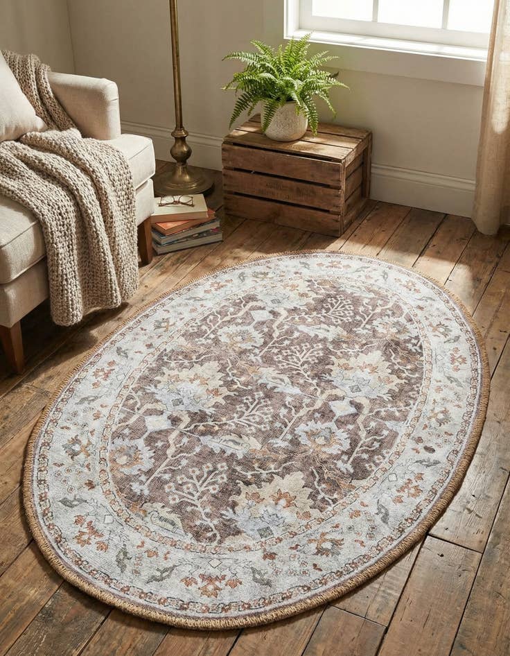 Detail image of 2' x 3' 1 Timeless Oval Rug