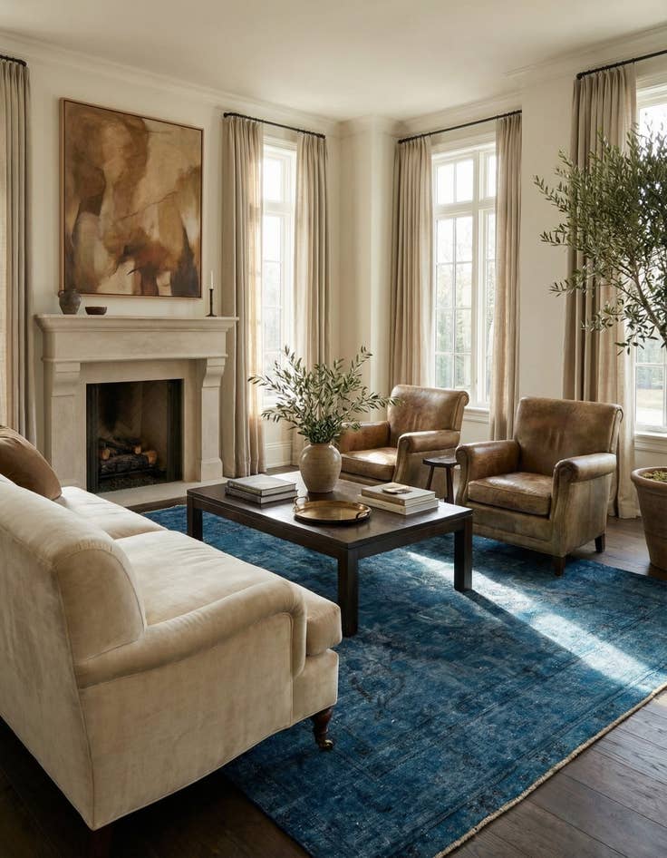 Detail image of  8' 5 x 11' 8  Hand Knotted Ultra Vintage Persian Wool Rug