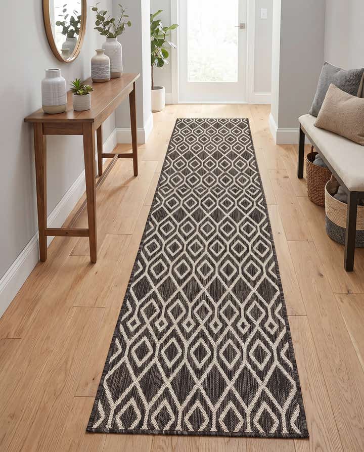 2' x 8' Easy-Clean Jill Zarin Turks and Caicos Indoor / Outdoor Runner Rug