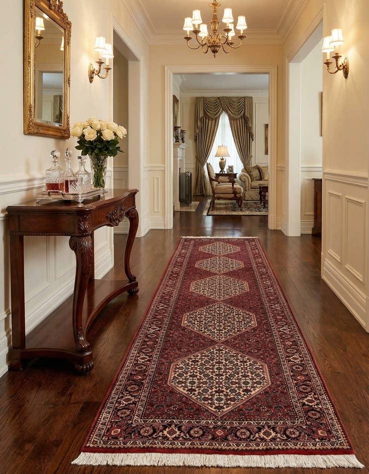 Detail image of 2' 9 x 9' 9 Bidjar Wool Runner Rug