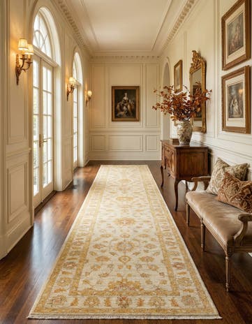 2' 6 x 12' 6 Kaizar Wool Runner Rug