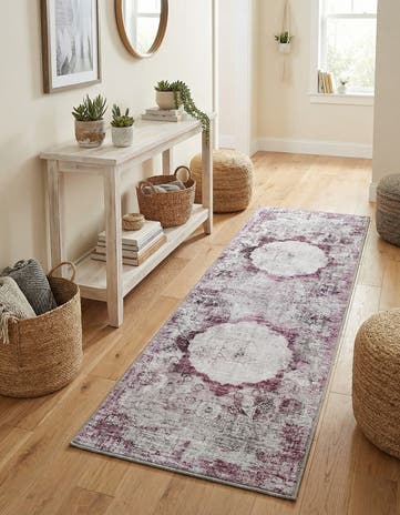 2' x 6' Washable Yara Runner Rug