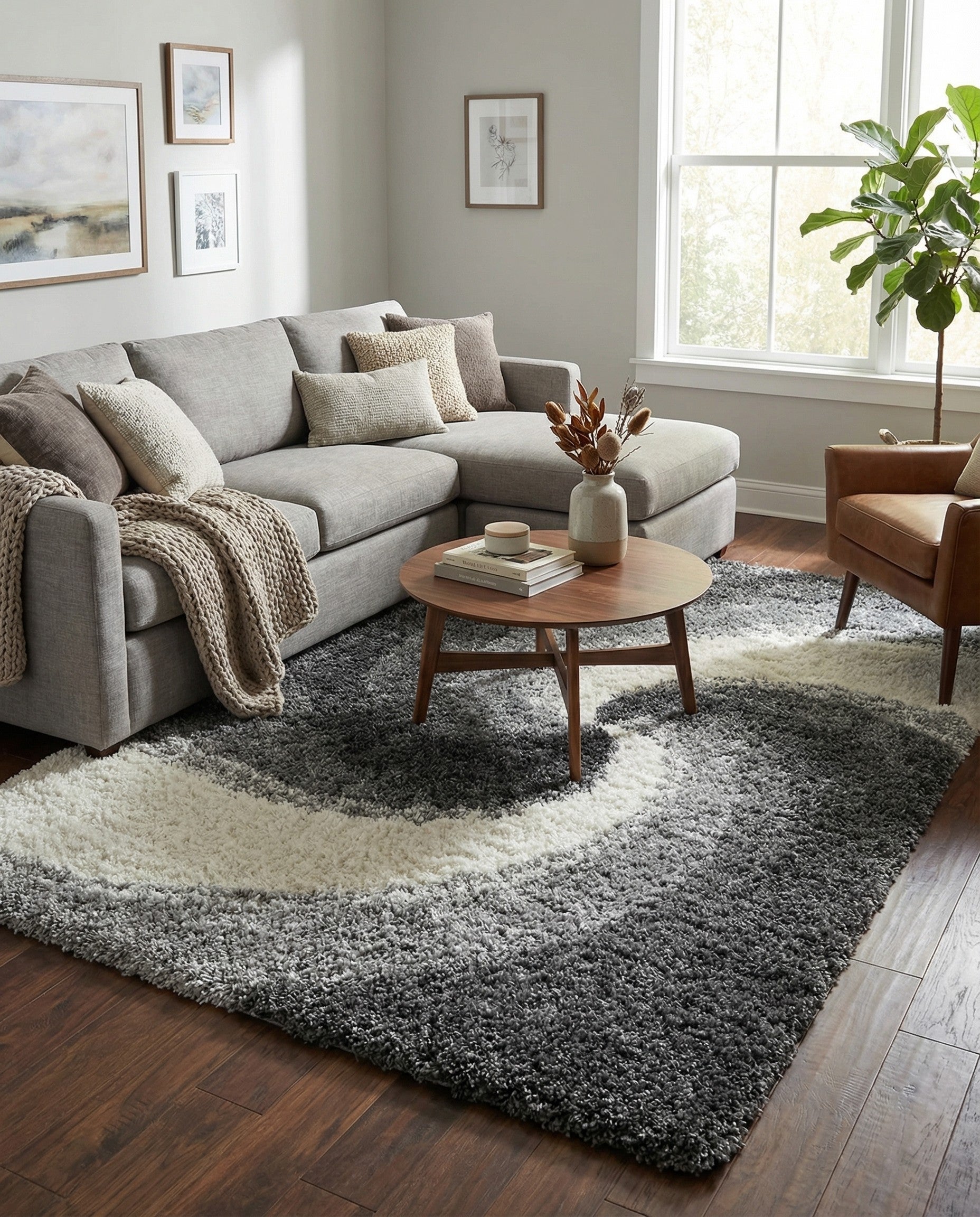  7' x 10' Soft Touch Shag Rug