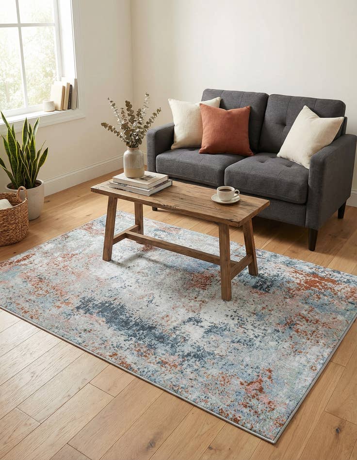 Detail image of 3' 3 x 5' 3 Kamala Washable Rug