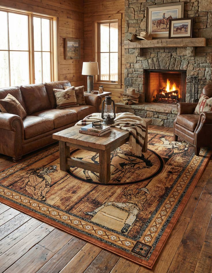 Detail image of 9' x 12' Pioneer Rug