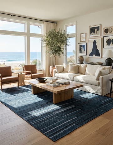 7' 7 x 9' 10 Hand Knotted Darya Wool Rug