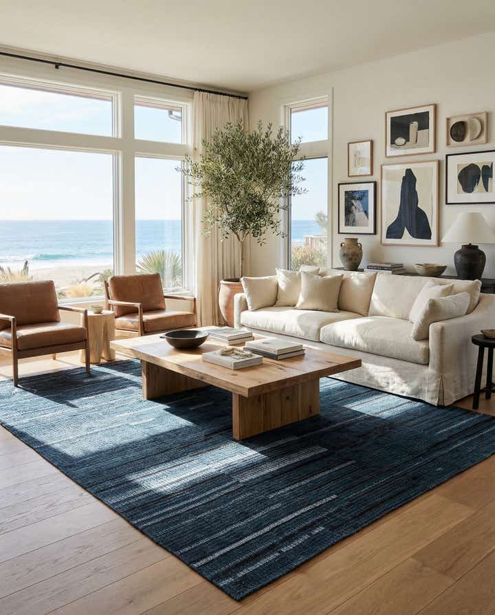 7' 7 x 9' 10 Hand Knotted Darya Wool Rug