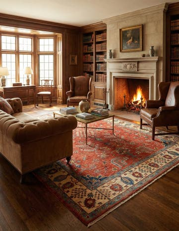 7' 3 x 9' 10 Sara Wool Rug