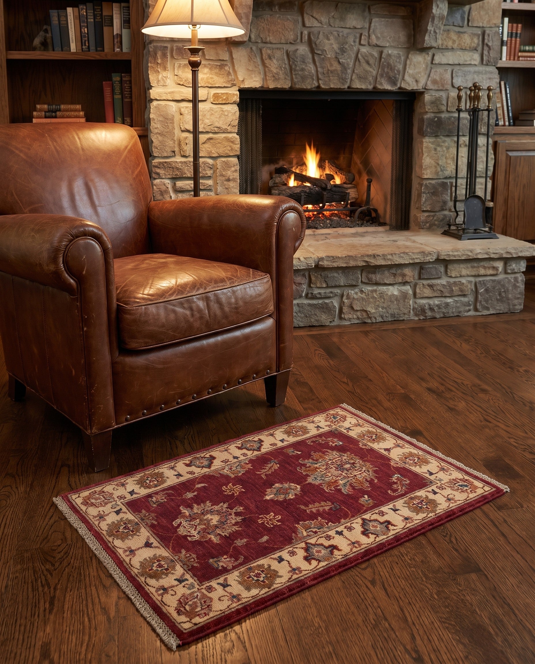 2' 2 x 3' 1 Hand Knotted Ziegler Rug