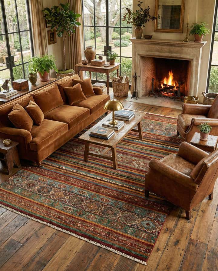 6' 7 x 9' 8 Ariana Ziegler Wool Rug