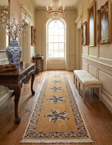 2' 11 x 13' 1 Isfahan Runner Rug