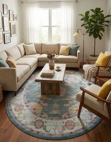 8' 2 x 10' Paragon Oval Rug