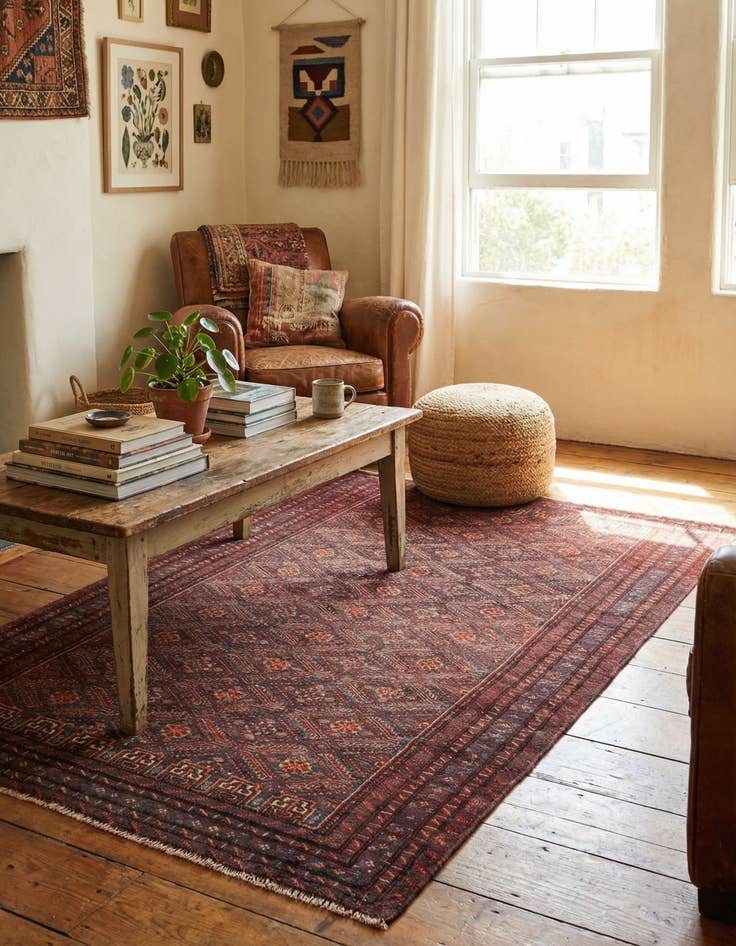 Detail image of 3' 1 x 6' 1 Balouch Rug