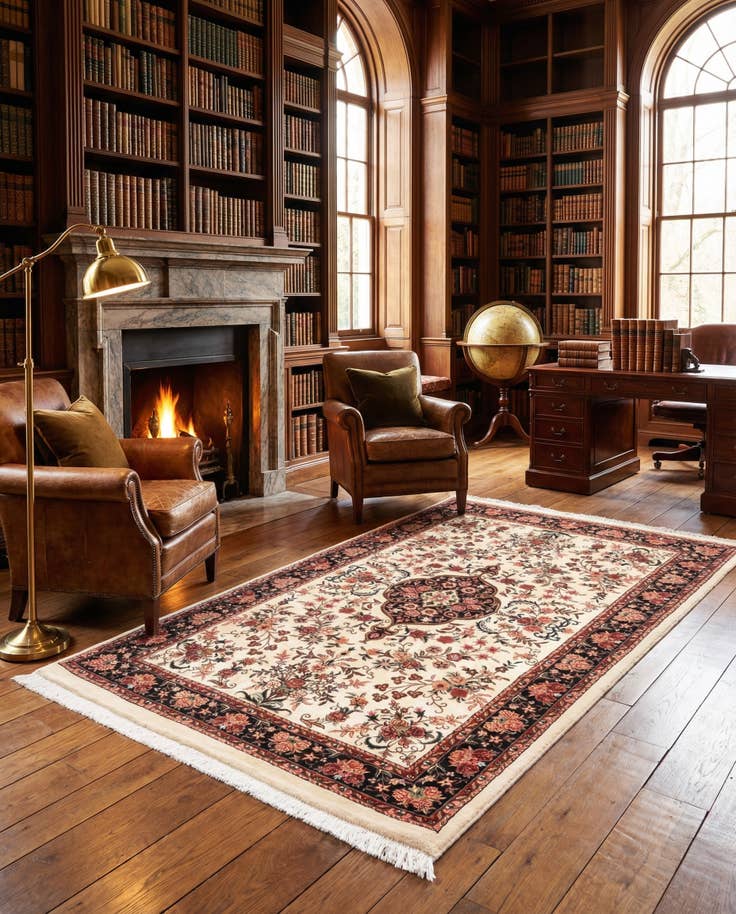 Detail image of 3' 7 x 6' 4 Bidjar Wool Rug