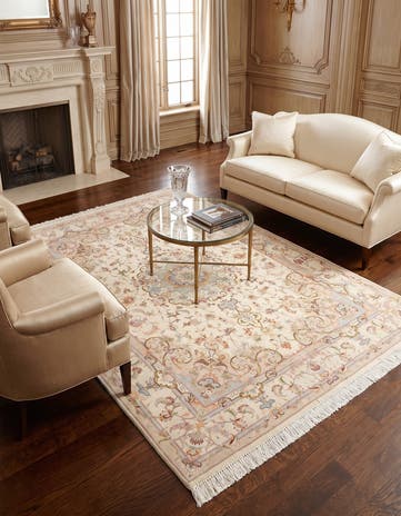 4' 11 x 6' 8 Tabriz Rug